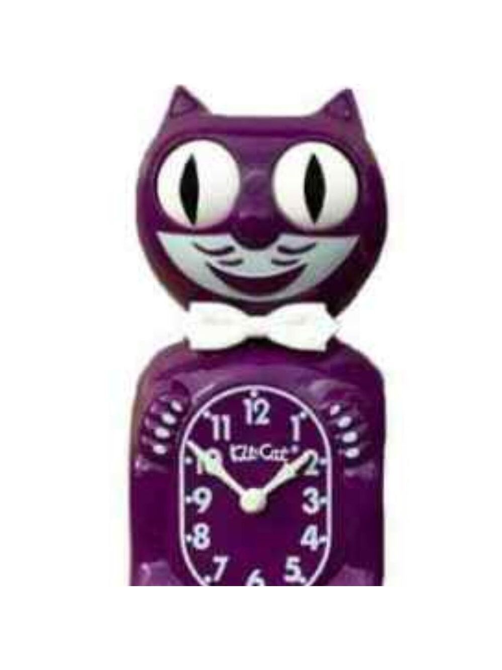Boysenberry KIT-CAT CLOCK KAT KLOCK - Picture 3 of 4